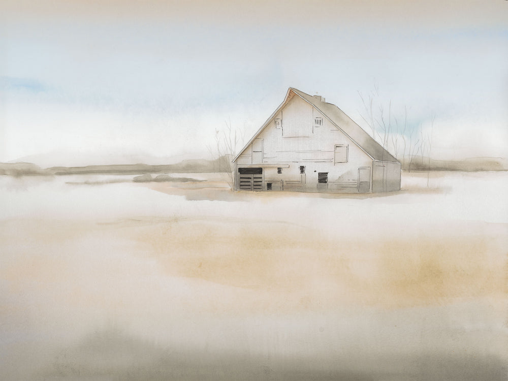Misty Morning Barn III