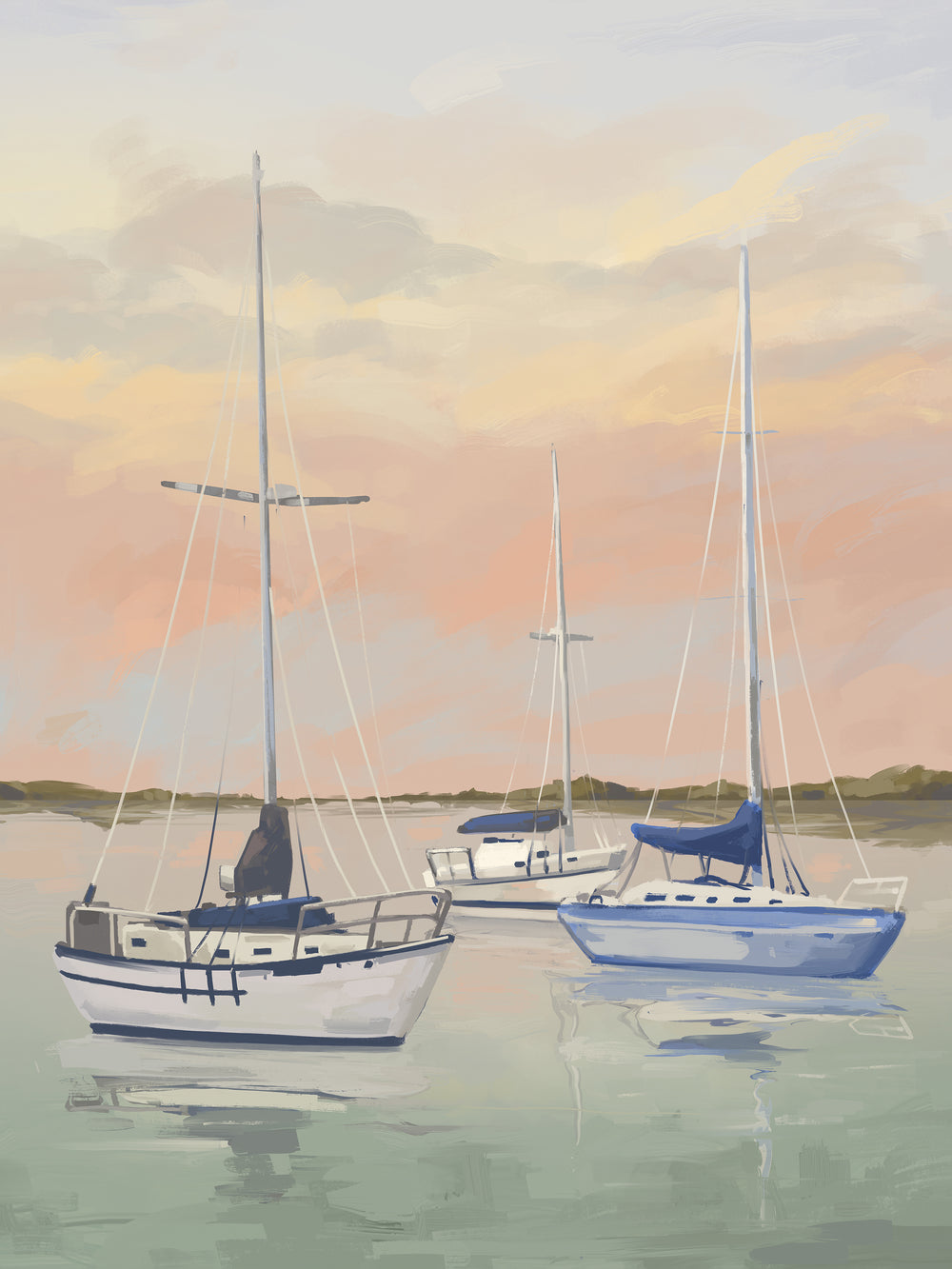 Hazy Sunsets-Coast