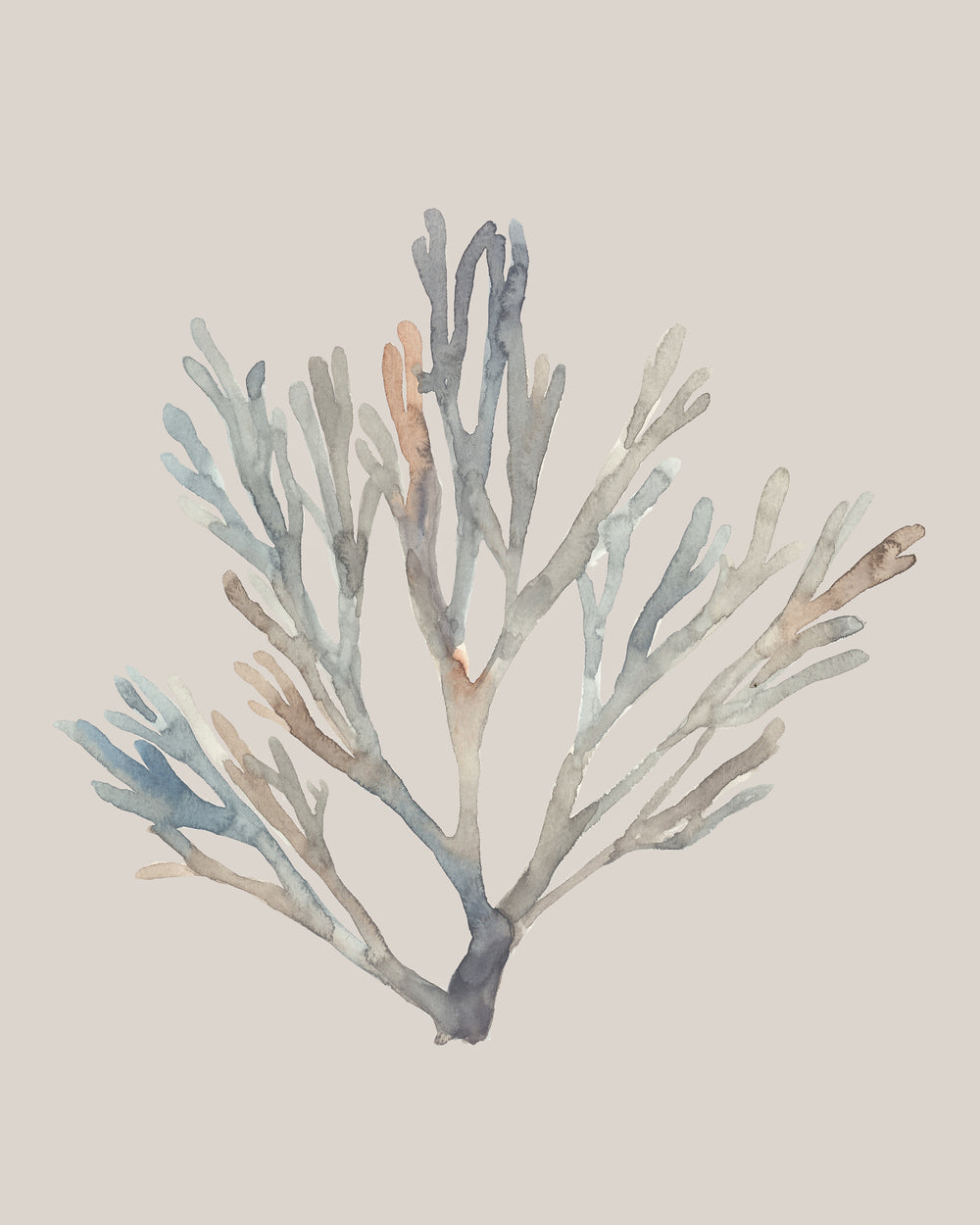 Water Colored Seaweed XII