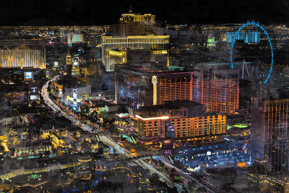 At Night in Vegas