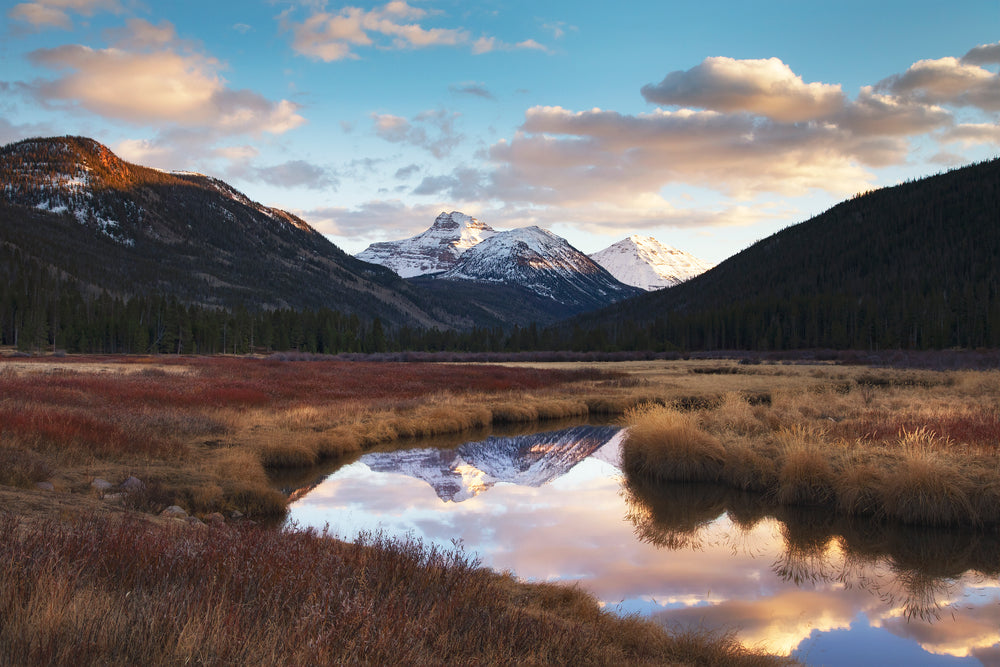 Last Light on Ostler Peak